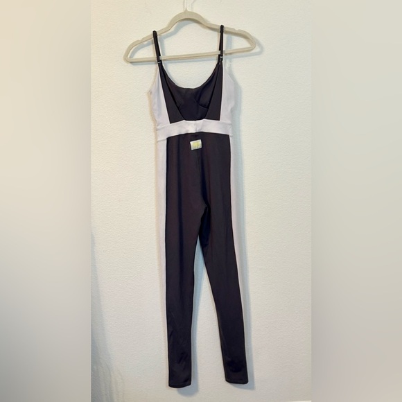 Yellow The Label Mackenzie Belted Bodysuit in Charcoal Grey- Size Small - Picture 9 of 11